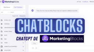 Lee más sobre el artículo Chatblocks el ChatGpt de MarketingBlocks