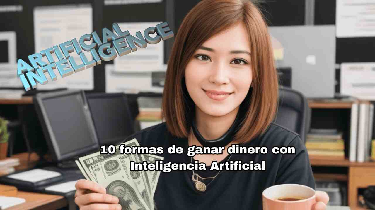 En este momento estás viendo 10 formas de ganar dinero con Inteligencia Artificial